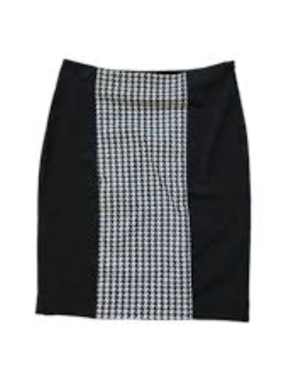 BOGO FREE, Cynthia Rowley houndstooth, black & white skirt, size 6